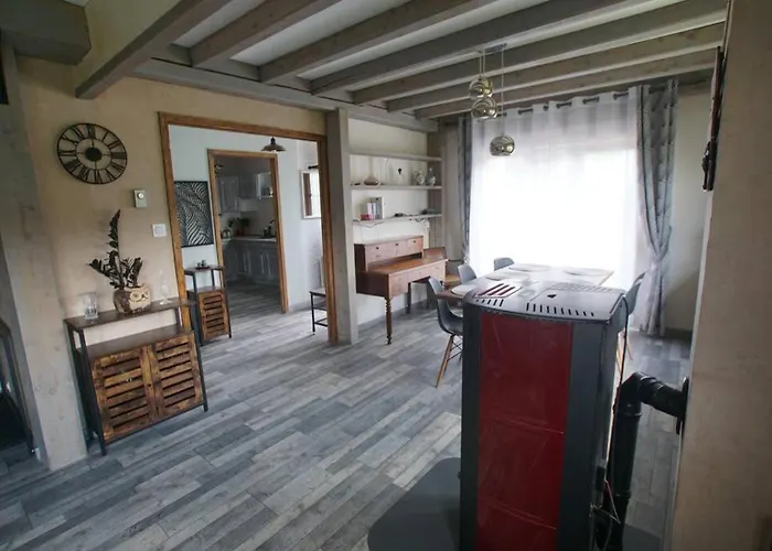 Les Myrtilles Saint-nabord, 5 Personnes, 4 Pieces Avec Garage Prázdninový dům *